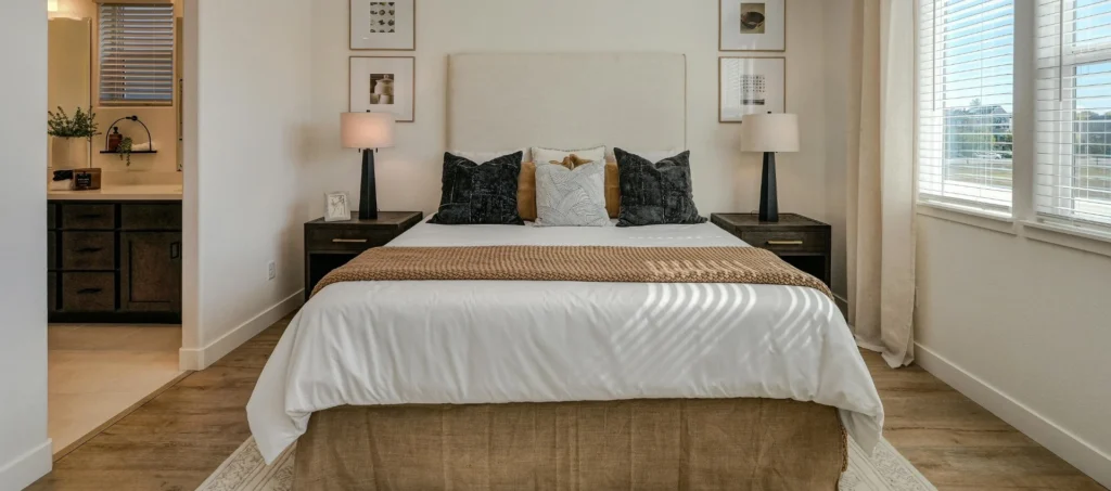 jak dobrac lozko do sypialni